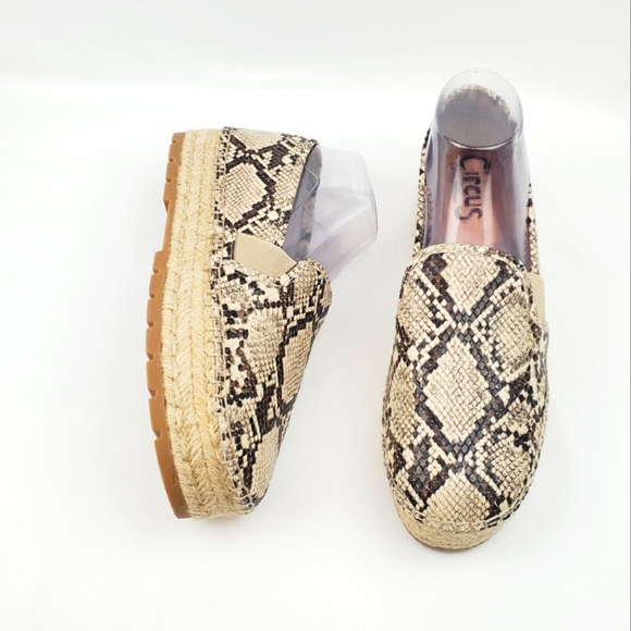 Sam Edelman Cora snake print espadrille shoes - Picture 10 of 10